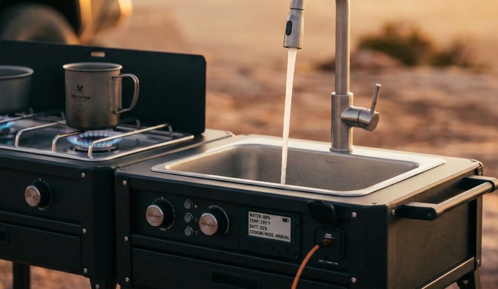 HitchFire-Freestanding-Camp-Kitchen-02-1024x595 The Evolution of Modular Overland Camp Kitchen Systems: A Deep Dive into HitchFire’s 2026 Innovation