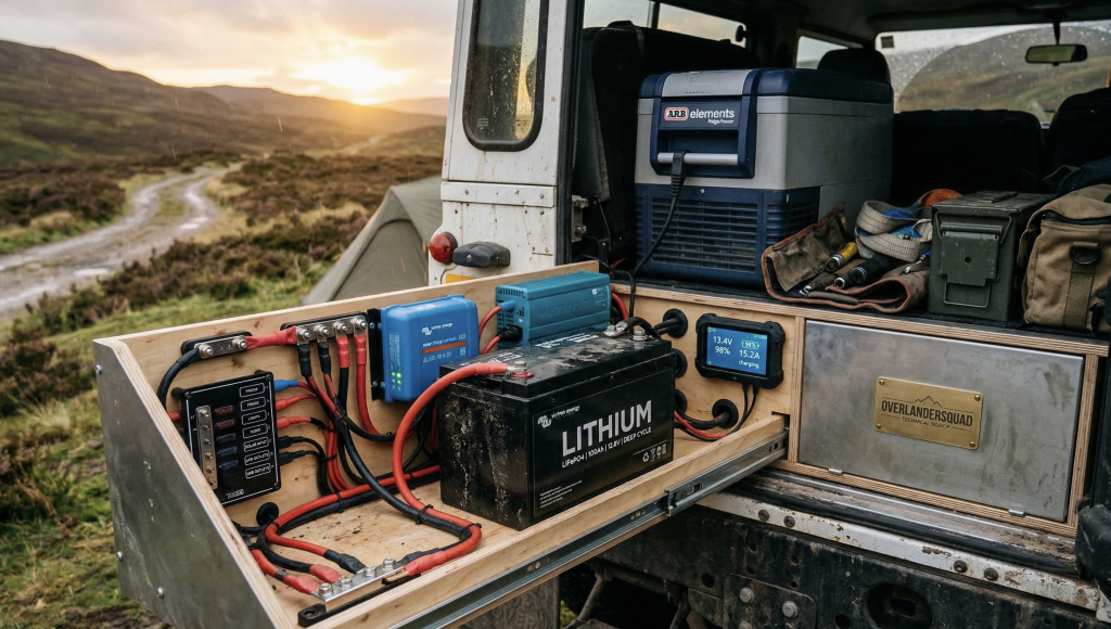 setup-01-1024x580 The Energy Revolution in Overlanding: Lithium (LiFePO4) vs. AGM Batteries